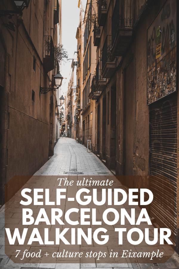 This self-guided Barcelona walking tour will show you the top food and culture stops in the charming Eixample district.