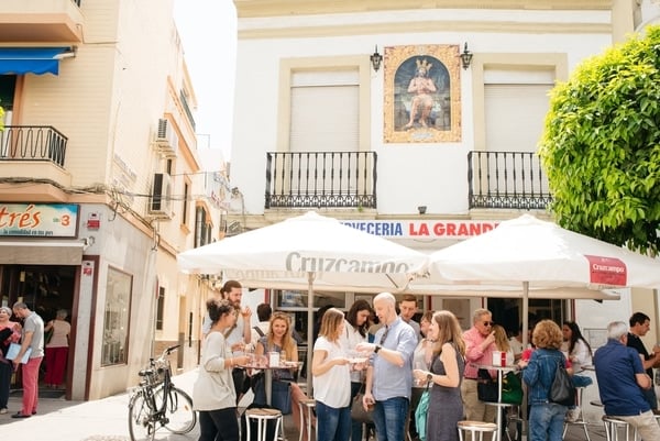 Triana neighborhood Seville - Cervecería La Grande