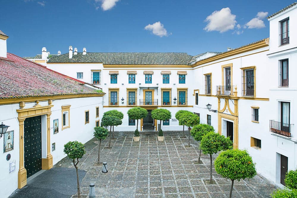 The old corral of the Hospes Casas del Rey de Baeza.