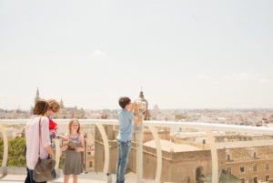 Seville with kids - top of the Setas monument