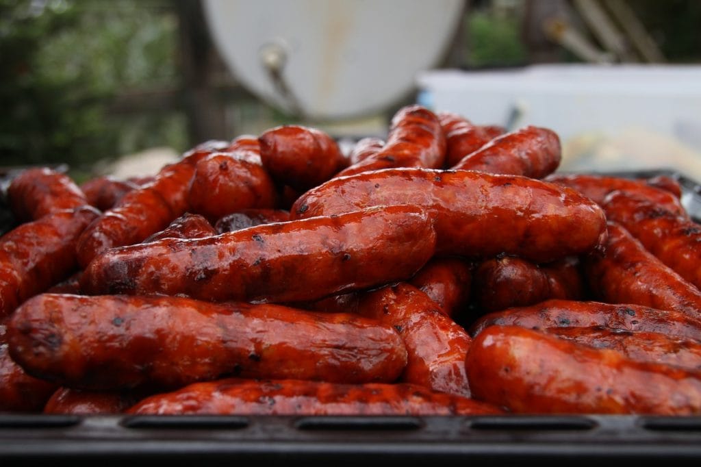 chorizo sausages