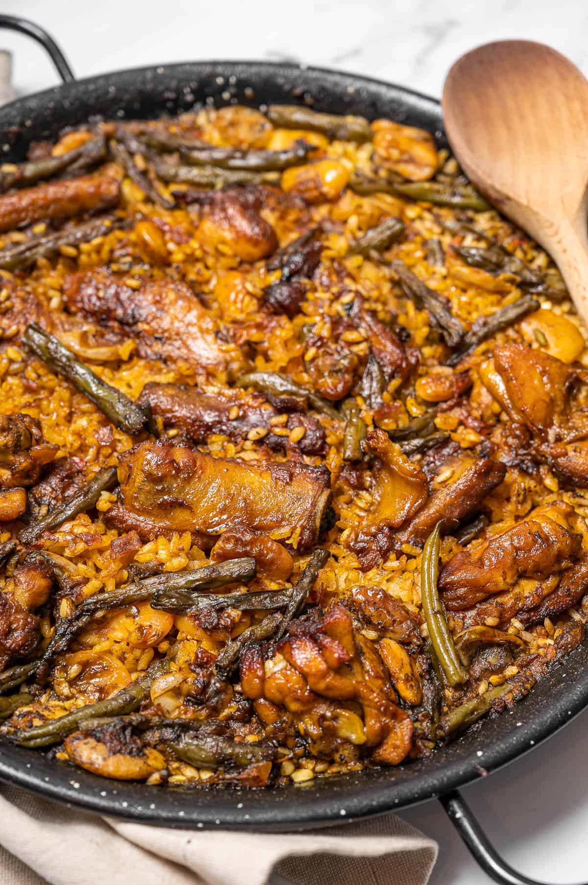 Cast Iron Paella Recipe by Tasty