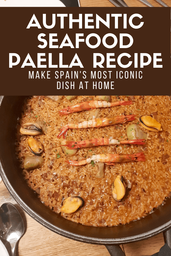 Seafood Paella Recipe - Spanish Sabores