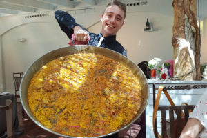 seafood paella recipe from Spain