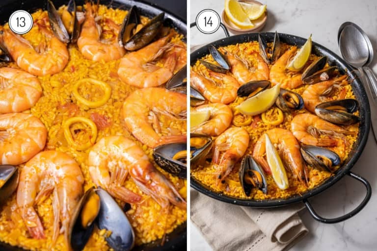 Seafood Paella Recipe - Spanish Sabores