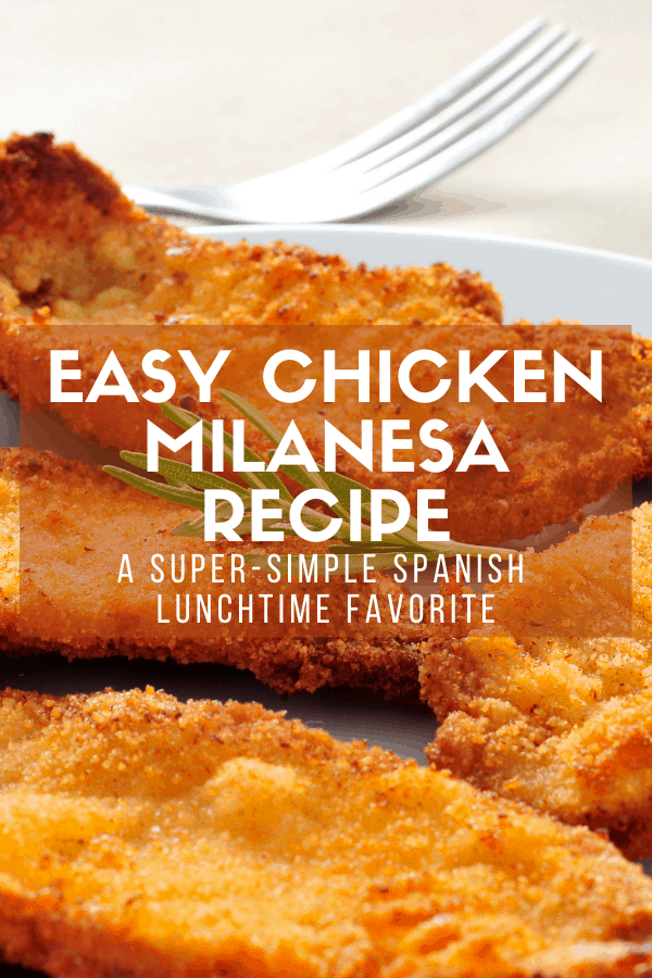 Chicken milanesa is a typical dish in many countries, Spain included. It's incredibly easy to make for when you need a quick but healthy and satisfying meal, and great for families with young picky eaters, too! Try this recipe for a simple lunch or dinner that's sure to be a hit.