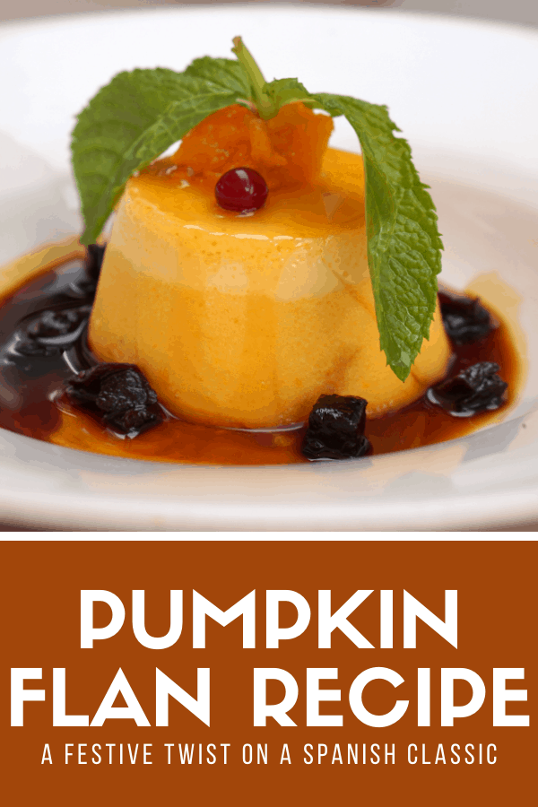 Traditional Spanish flan is one of the most classic dessert recipes from Spain out there. But now that the festive season is upon us, why not take it to the next level? This pumpkin flan recipe is the perfect way to cap off a holiday-themed tapas party. I hope you enjoy!