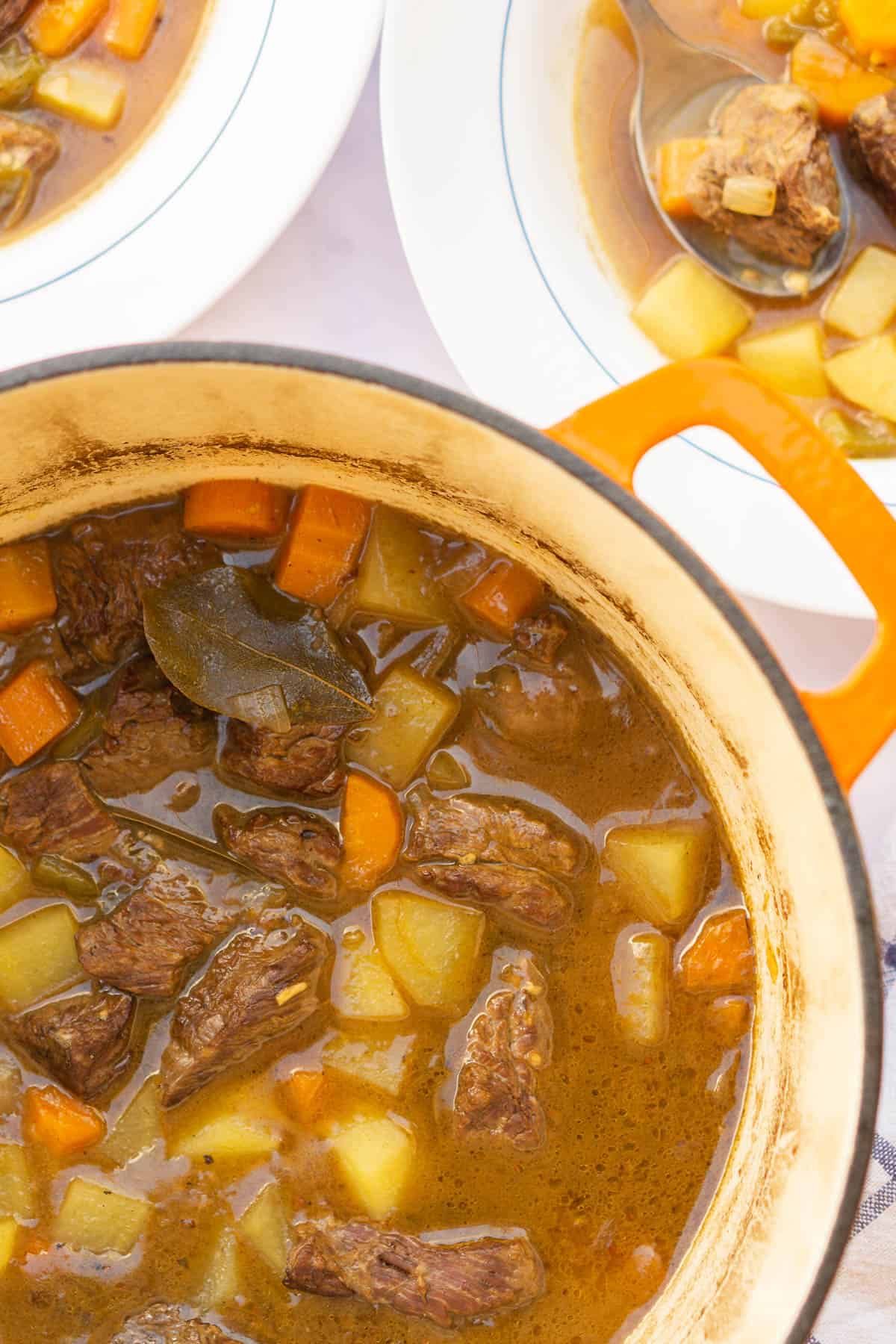 One-pan Spanish roast beef