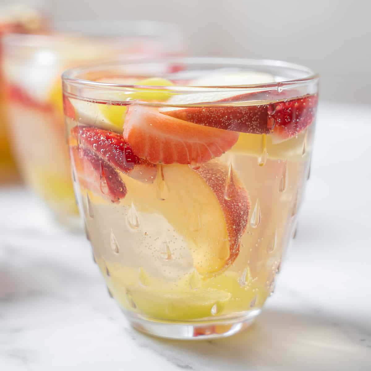 Sangria Easy Recipe made right in the glass - Dessert for Two