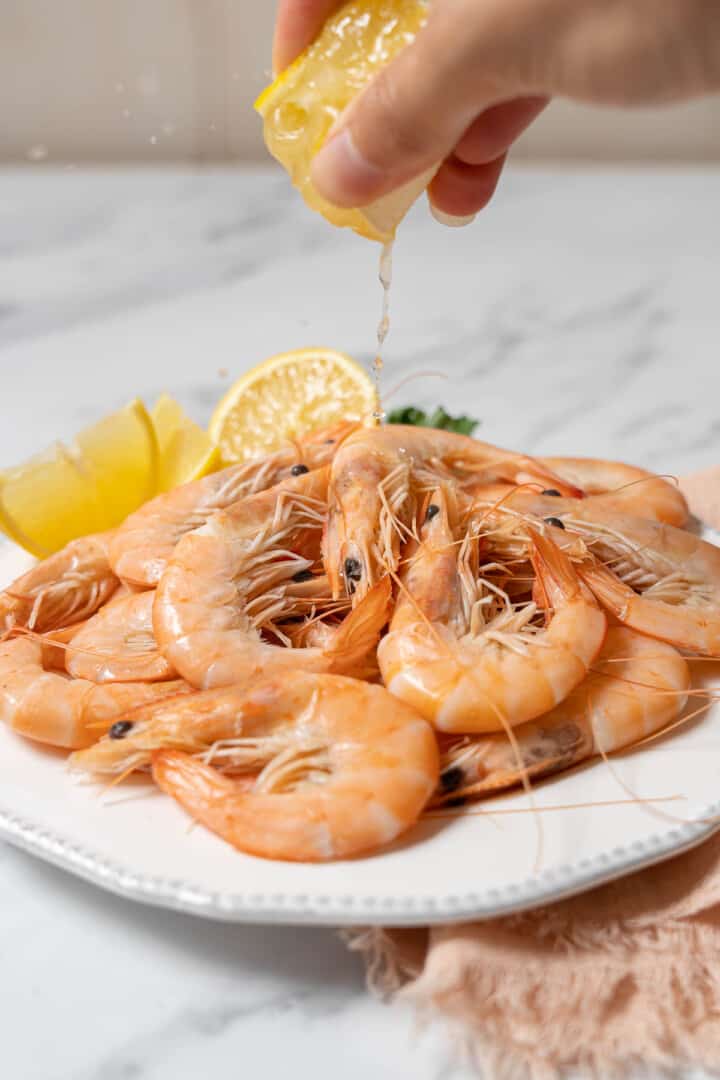 Perfect Boiled Shrimp Recipe Gambas Cocidas Spanish Sabores