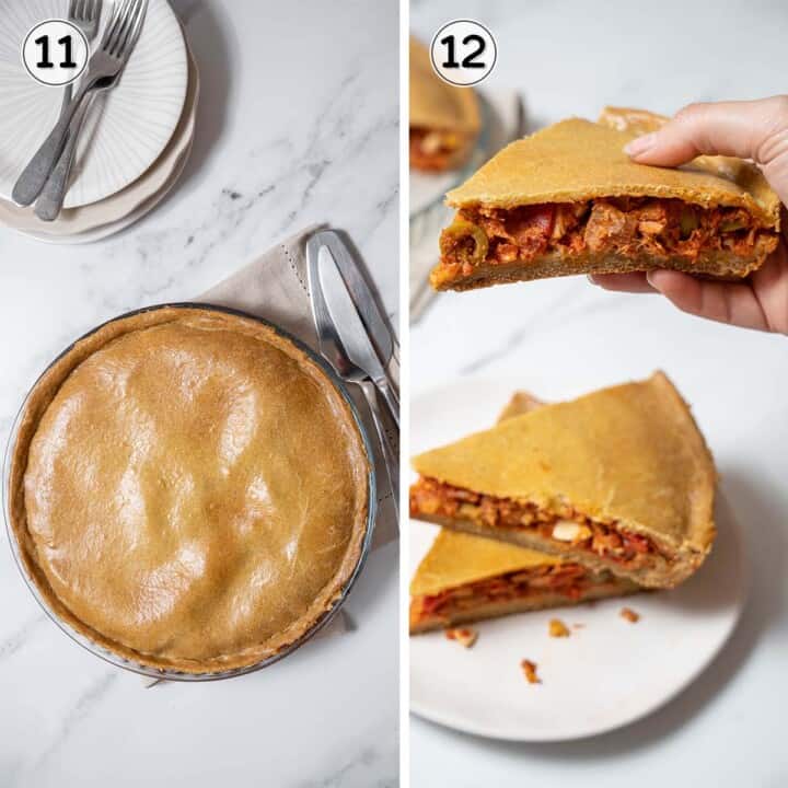 Baked Tuna Empanada (Empanada de Atún) Spanish Sabores