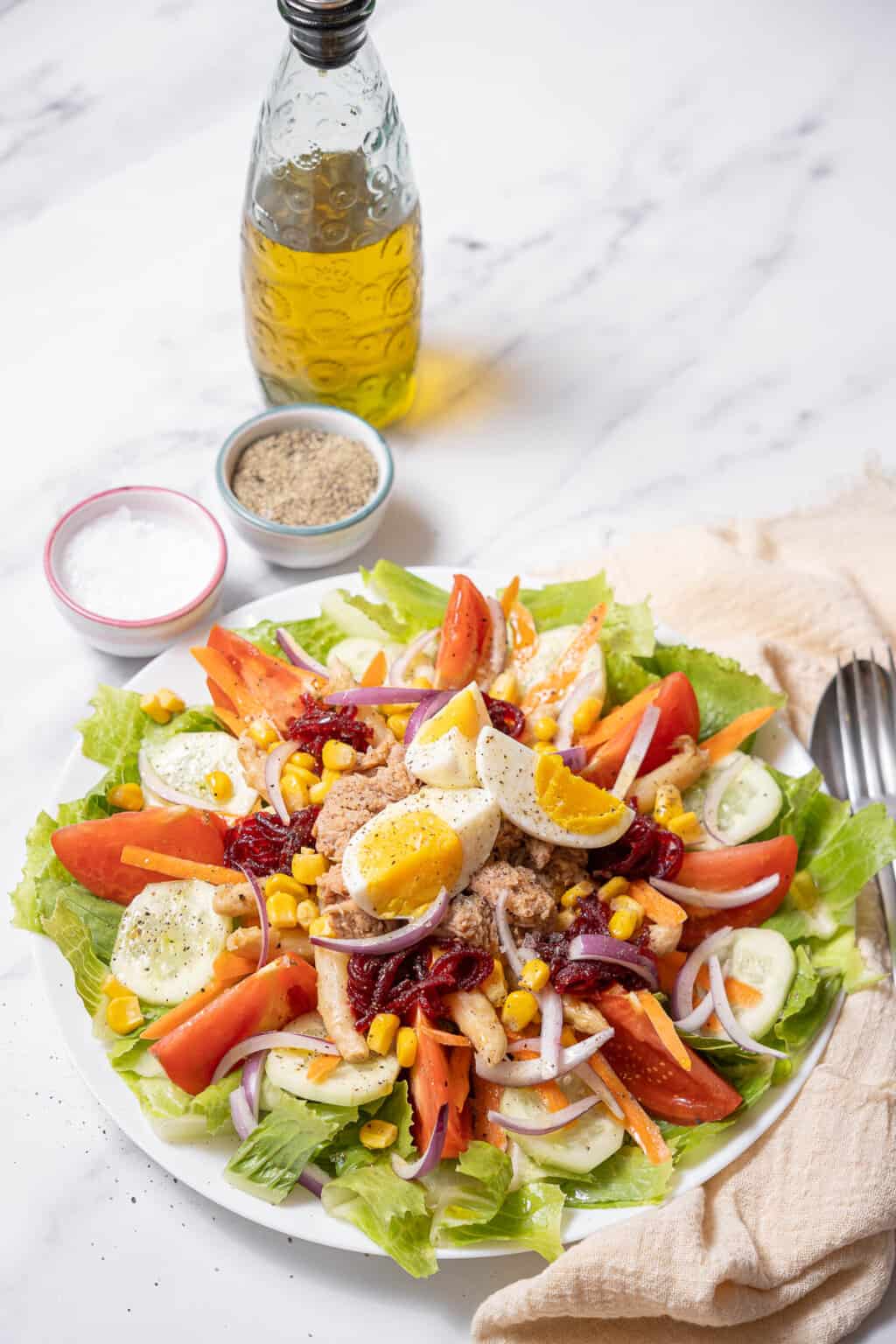 Ensalada Mixta (Spanish Mixed Green Salad) Spanish Sabores