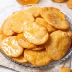 plate of tortas de abuela.